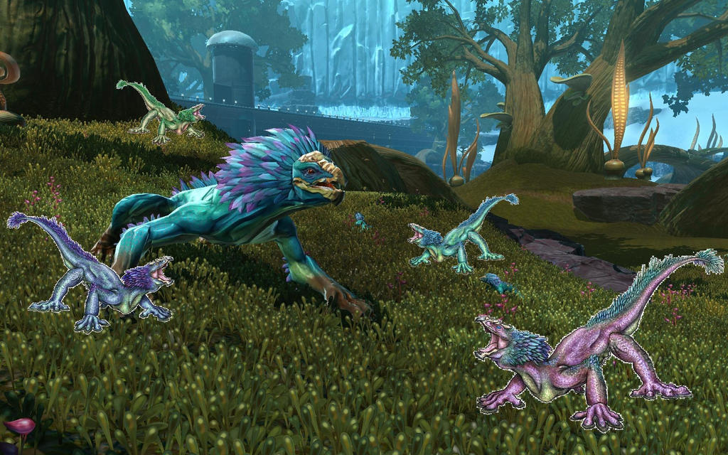 Varactyl My family of Varactyl!! by Aliens-of-Star-Wars on DeviantArt