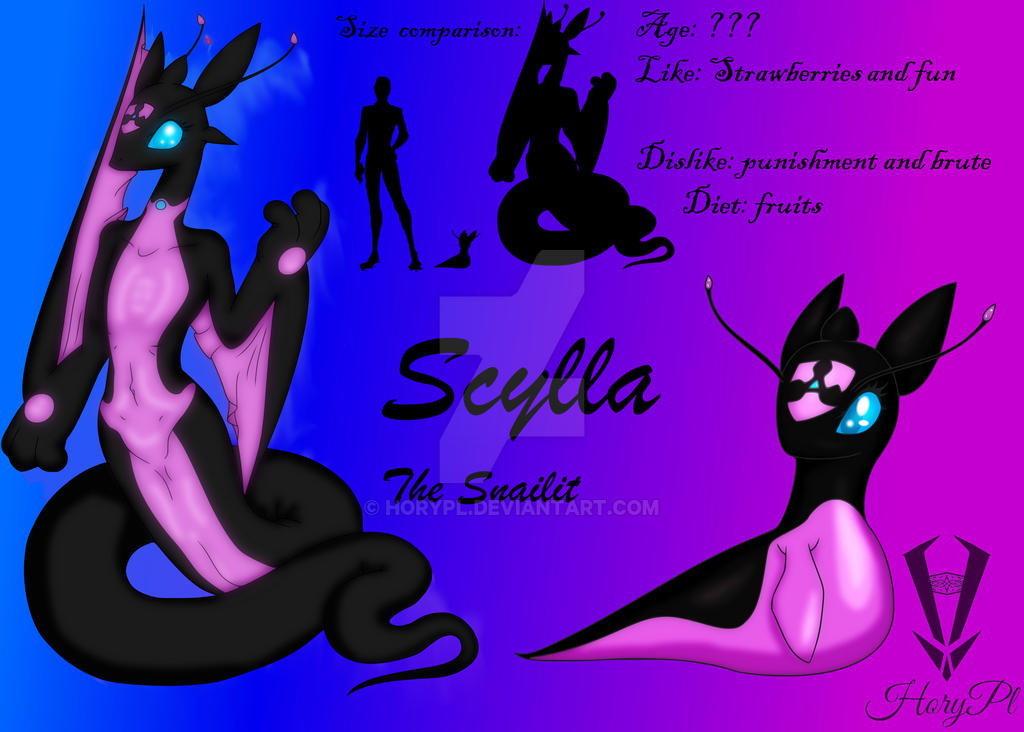 Snailit Request from ShadeHD: Scylla the snailit (SV) by HoryPL on DeviantArt