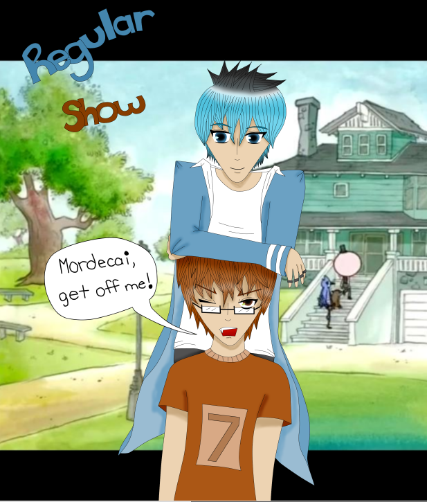 Human Mordecai And Rigby Deviantart