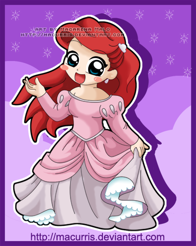 Ariel - Pink Dress by macurris on DeviantArt Ariel - Pink Dress by macurris on DeviantArt