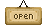 Wooden Open Sign
