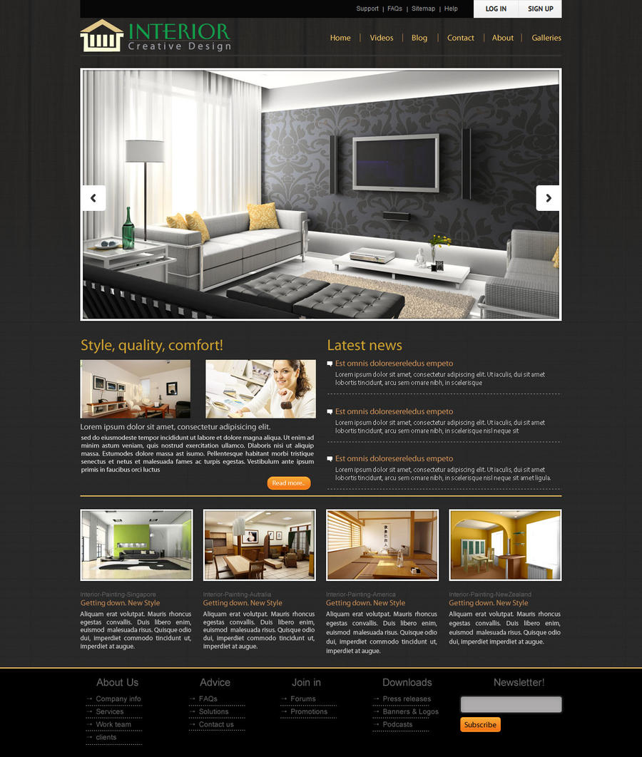 Website Designs Gallery