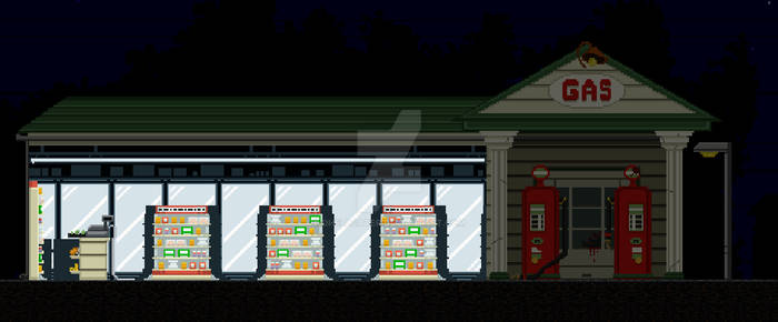 Horror Game Commission (Gas station)