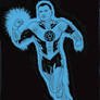 John Stewart as Blue Lantern