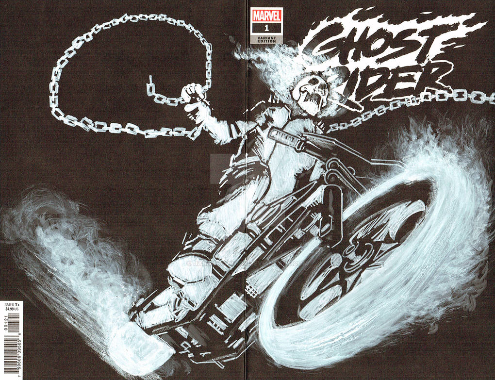 Ghost Rider Schech Ghost Rider Sketch cover by jasonbaroody on DeviantArt