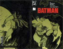 Batman Year One / Blank Sketch Cover Homage