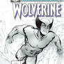 WOLVERINE # 1 blank sketch cover