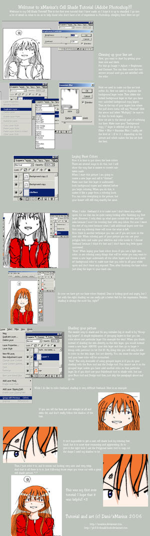 Cell Shade Tutorial by xMarinx on DeviantArt
