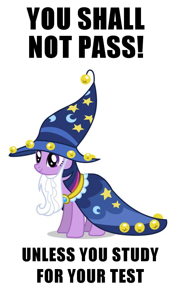 Advice from Sparkle the Purple