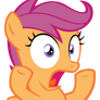 Scootaloo Shocked Vector