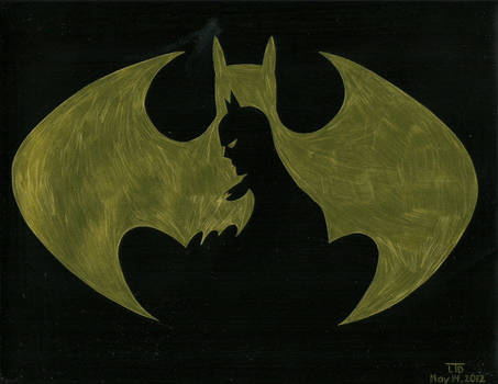 Batman-1 Scratch Art