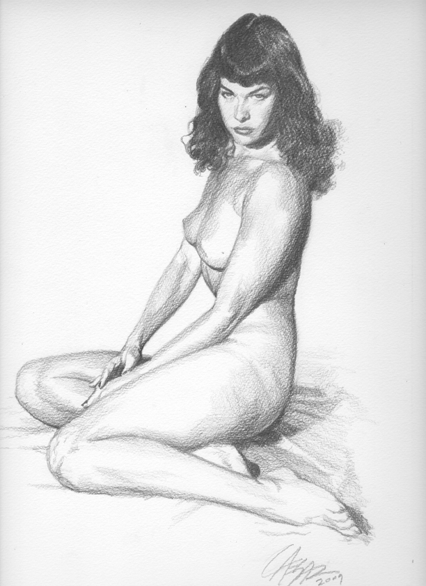 Betty Page study