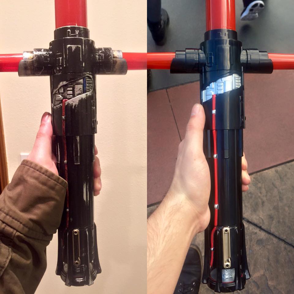 Kylo saber repaint