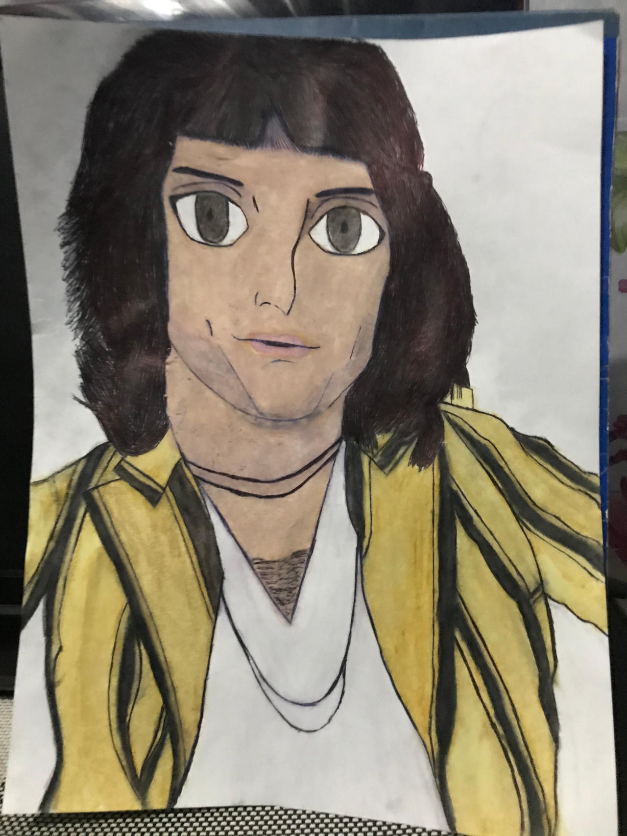 Freddie Mercury Fanart By Venerini On Deviantart Freddie Mercury Fanart By Venerini On Deviantart