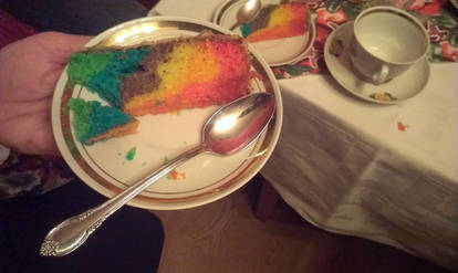 Rainbow Cake