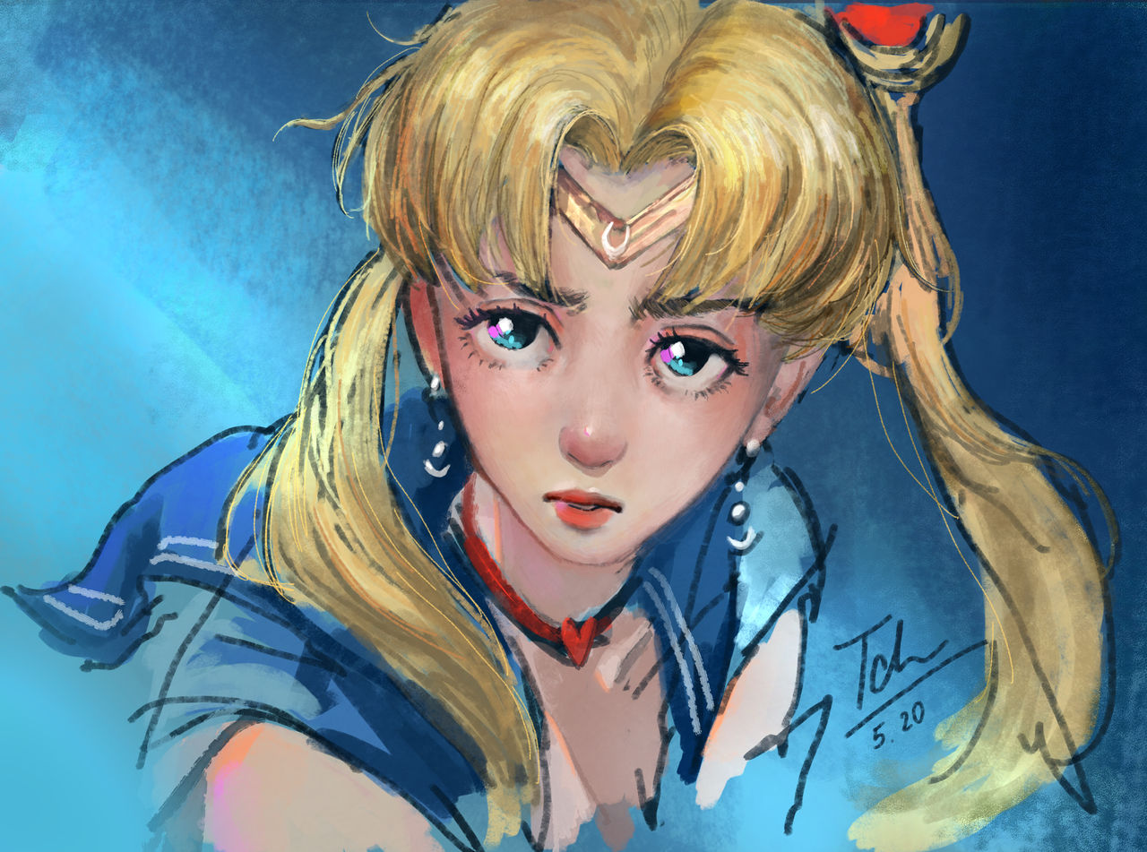 Sailor moon redraw challenge by ChHaoTo on DeviantArt