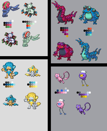 Palette Swapped Eeveelutions - Pokémemes - Pokémon, Pokémon GO