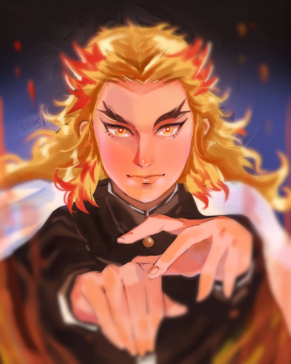 Rengoku fanart by Merrisaur on DeviantArt
