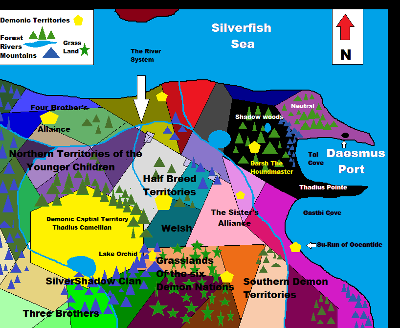 Demon Fall Map Layout Demon Map by KisatheBrawler on DeviantArt