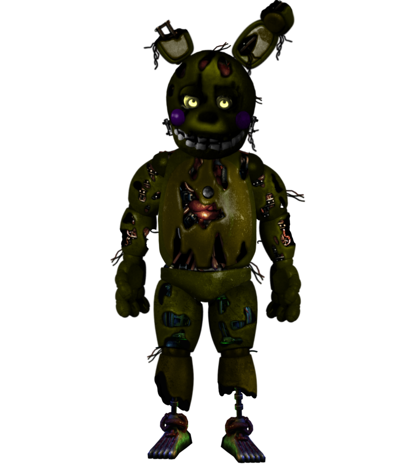Toy SpringTrap by VRA2009 on DeviantArt
