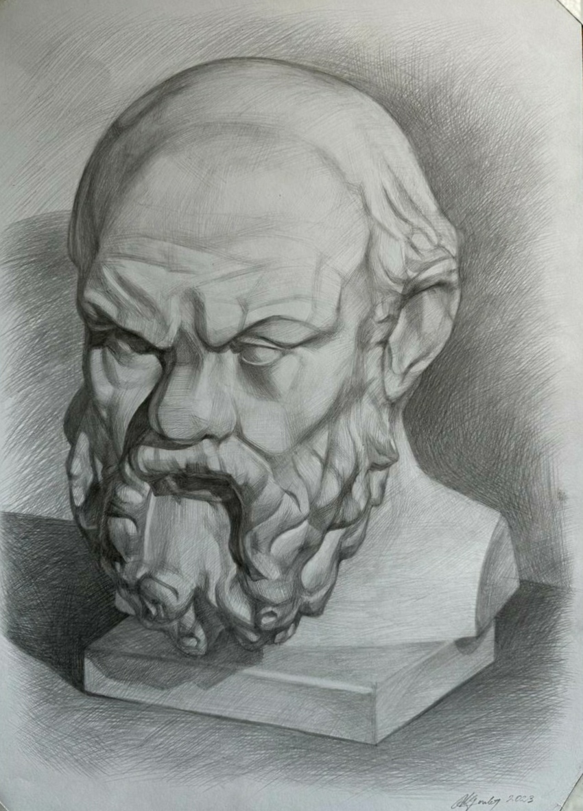 Socrates academic drawing by ksnvnn on DeviantArt