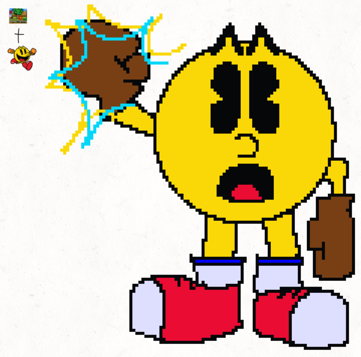 Pac Man Rage Deviantart Pac-Man design combination by TESPForever on DeviantArt