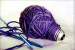 Knitting an Idea by VioletEvans