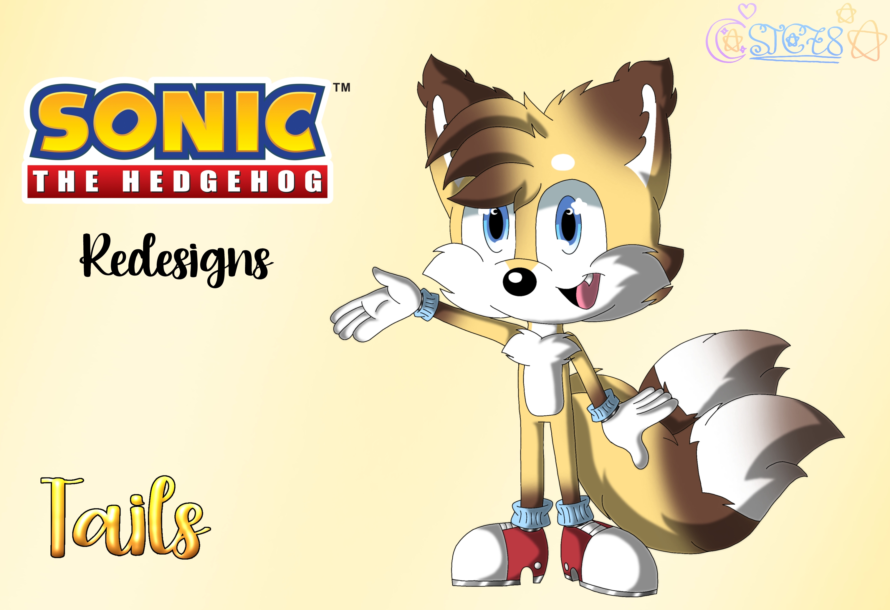 Sonic Redesigns - Tails by LilMoonlight78 on DeviantArt