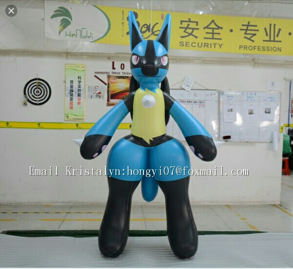 Inflatable Lucario by CoolLucario13 on DeviantArt