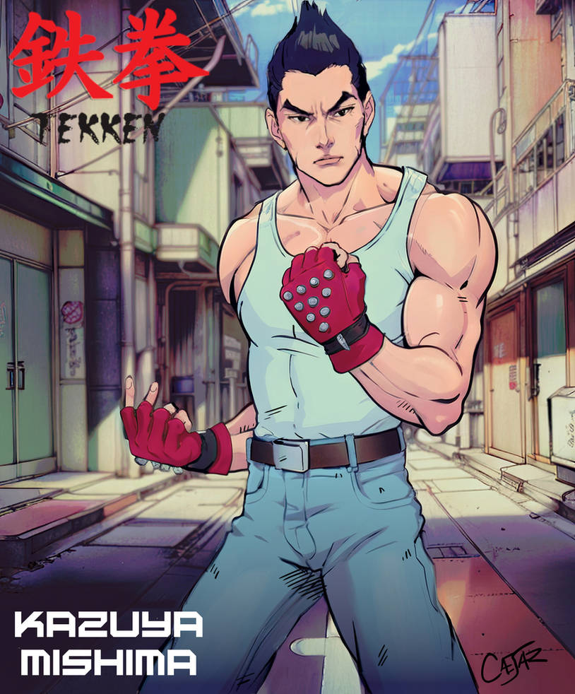 Tekken - Kazuya Mishima by LitoPerezito on DeviantArt