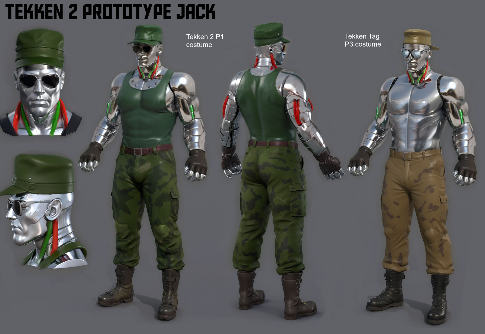 Prototype Jack Tekken 2 Prototype Jack by CriticalArt64 on DeviantArt
