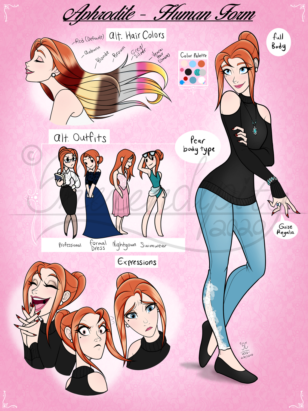 Aphrodite - 2019 Human Form Ref