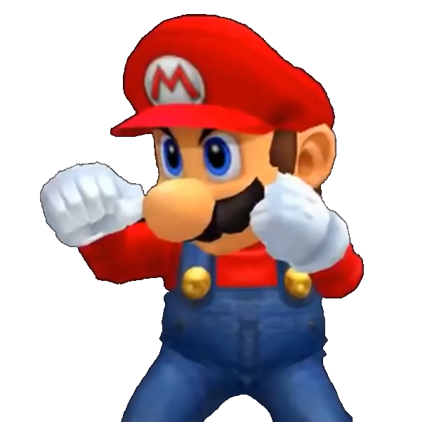 SSBM Mario PNG by UltraAutismMan on DeviantArt