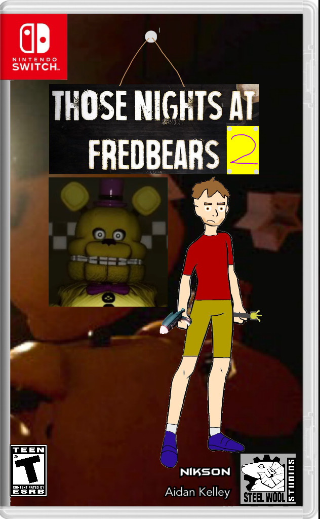 Those Nights At FredBears 2 Nintendo Switch Cover