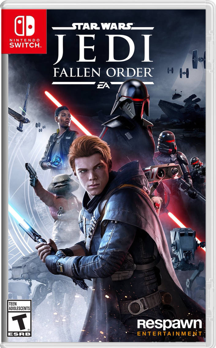 Star Wars Jedi Fallen Order Nintendo Switch Cover by UltraAutismMan on