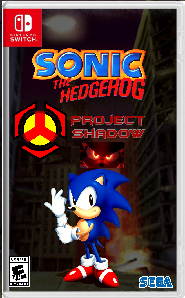 Classic Sonic The Hedgehog Project Shadow by UltraAutismMan on DeviantArt