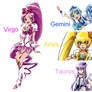 Heartcatch Pretty Cure! Zodiac