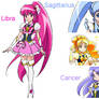 Happiness Charge Pretty Cure Zodiac