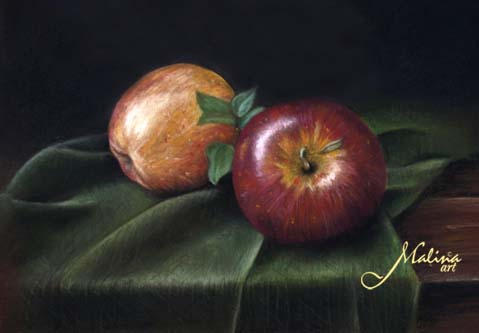 Apples by Malina-art
