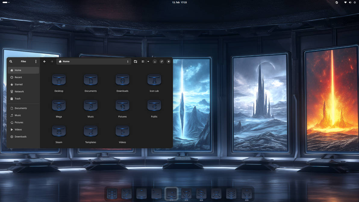 Solus with Gnome - Screenshot by SethStorm666 on DeviantArt