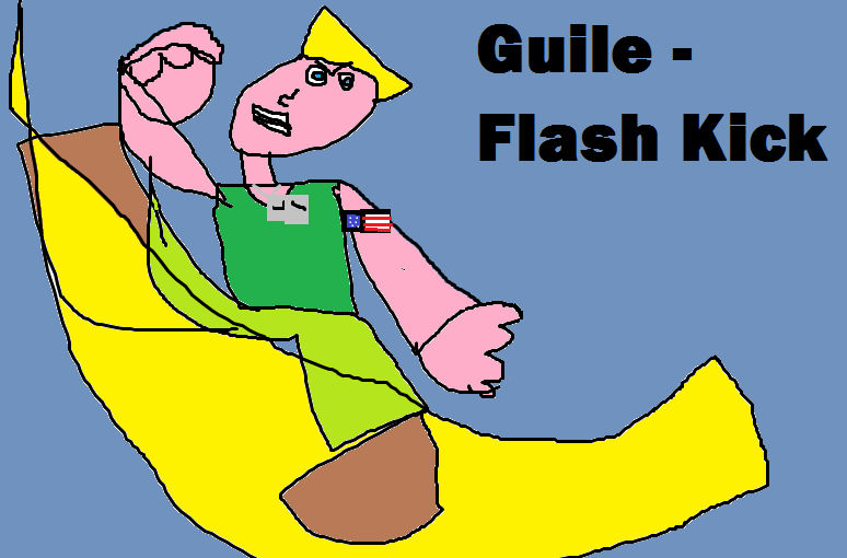 Guile Flash Kick by solidwheel02 on DeviantArt