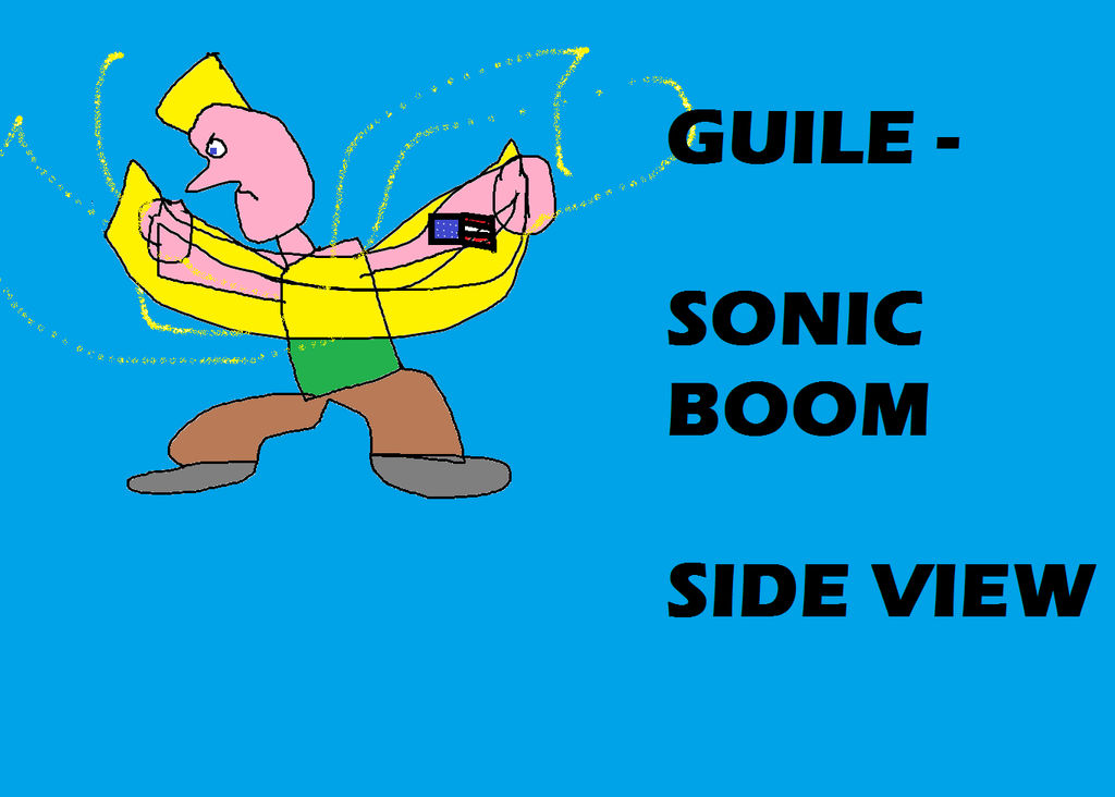 Guile - Sonic BOOM (Street Fighter II) by SoulStryder210 on DeviantArt