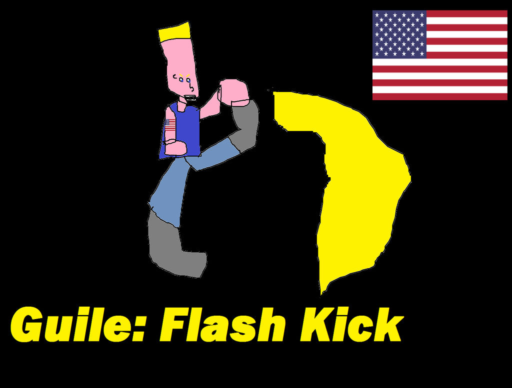 Guile's Flash Kick by solidwheel02 on DeviantArt