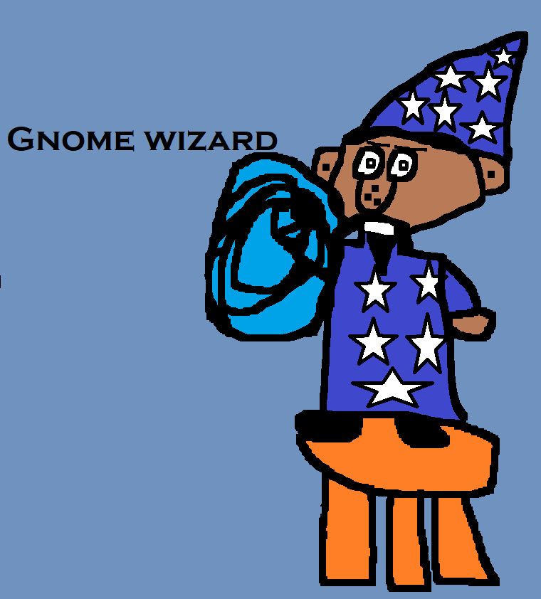 DnD-Gnome Wizard by solidwheel02 on DeviantArt