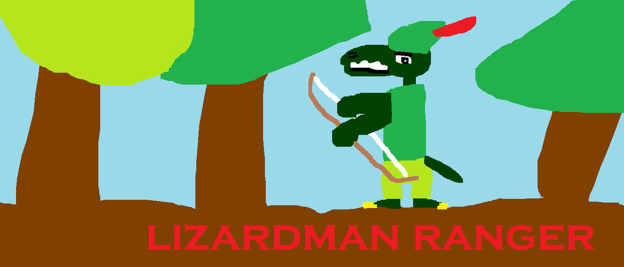 Lizardman Ranger - DnD by solidwheel02 on DeviantArt
