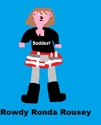 Rowda Rowsy Rowdy Ronda Rousey by solidwheel02 on DeviantArt