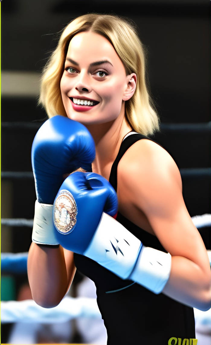 Margot Robbie Boxing by solidwheel02 on DeviantArt