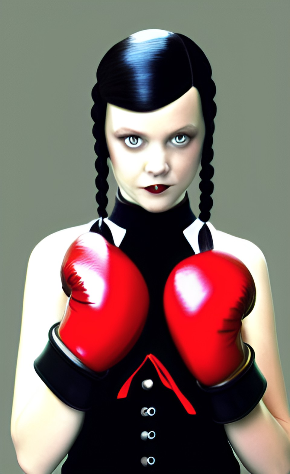 Wednesday Addams Boxing by solidwheel02 on DeviantArt