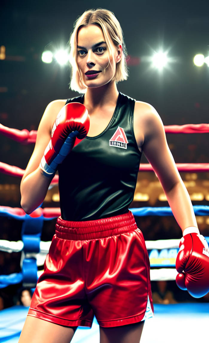 Boxer Margot Robbie by solidwheel02 on DeviantArt