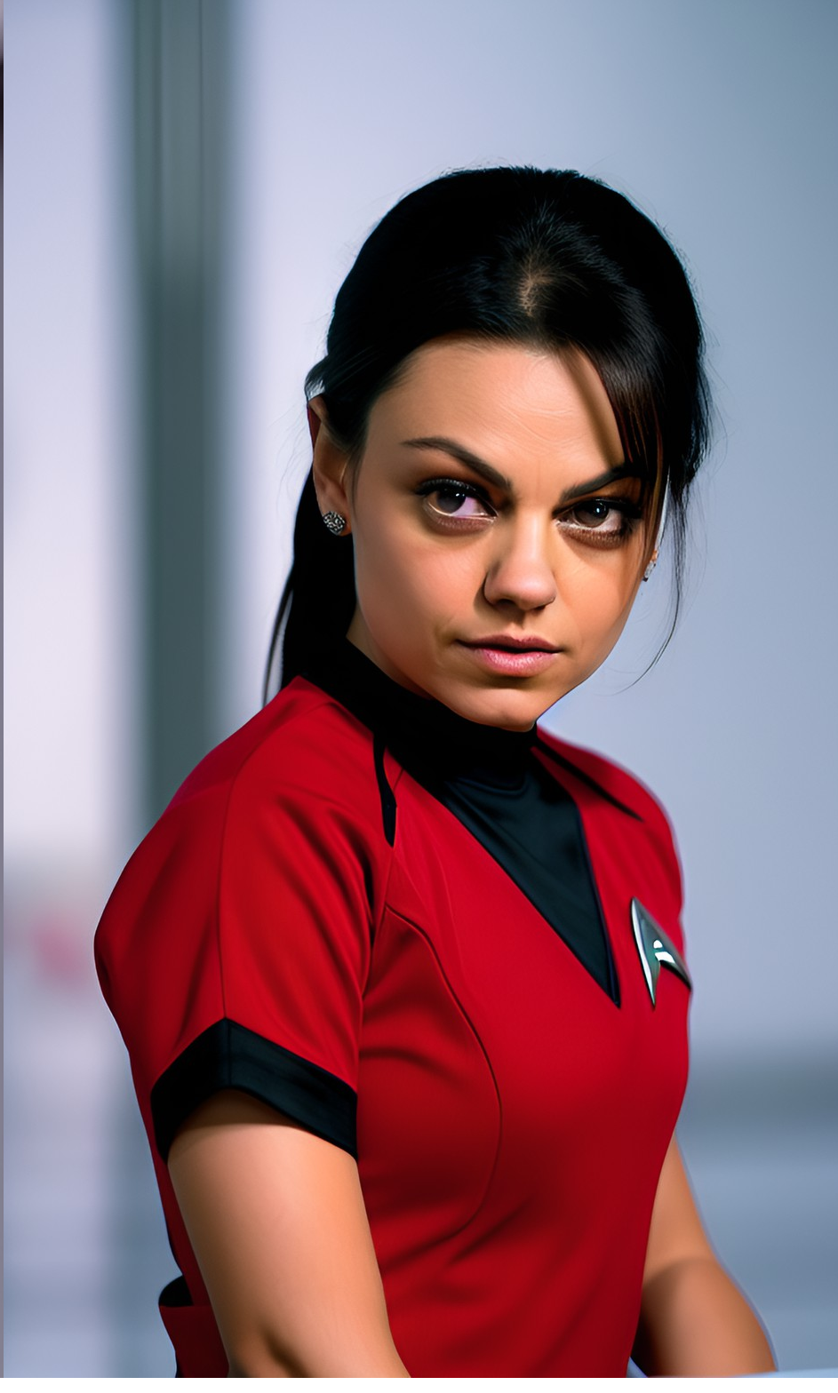 Comms Officer Mila Kunis Star Trek by solidwheel02 on DeviantArt Comms Officer Mila Kunis Star Trek by solidwheel02 on DeviantArt